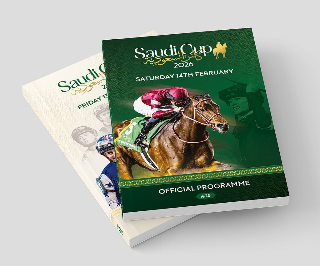 新品、未使用Saudi Cup 2026 公式プログラム Saudi Cup – Ford Creative